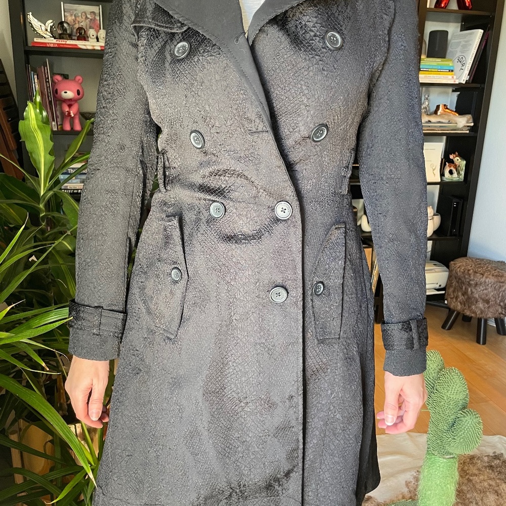 Altuzarra for Target Black Trench Coat